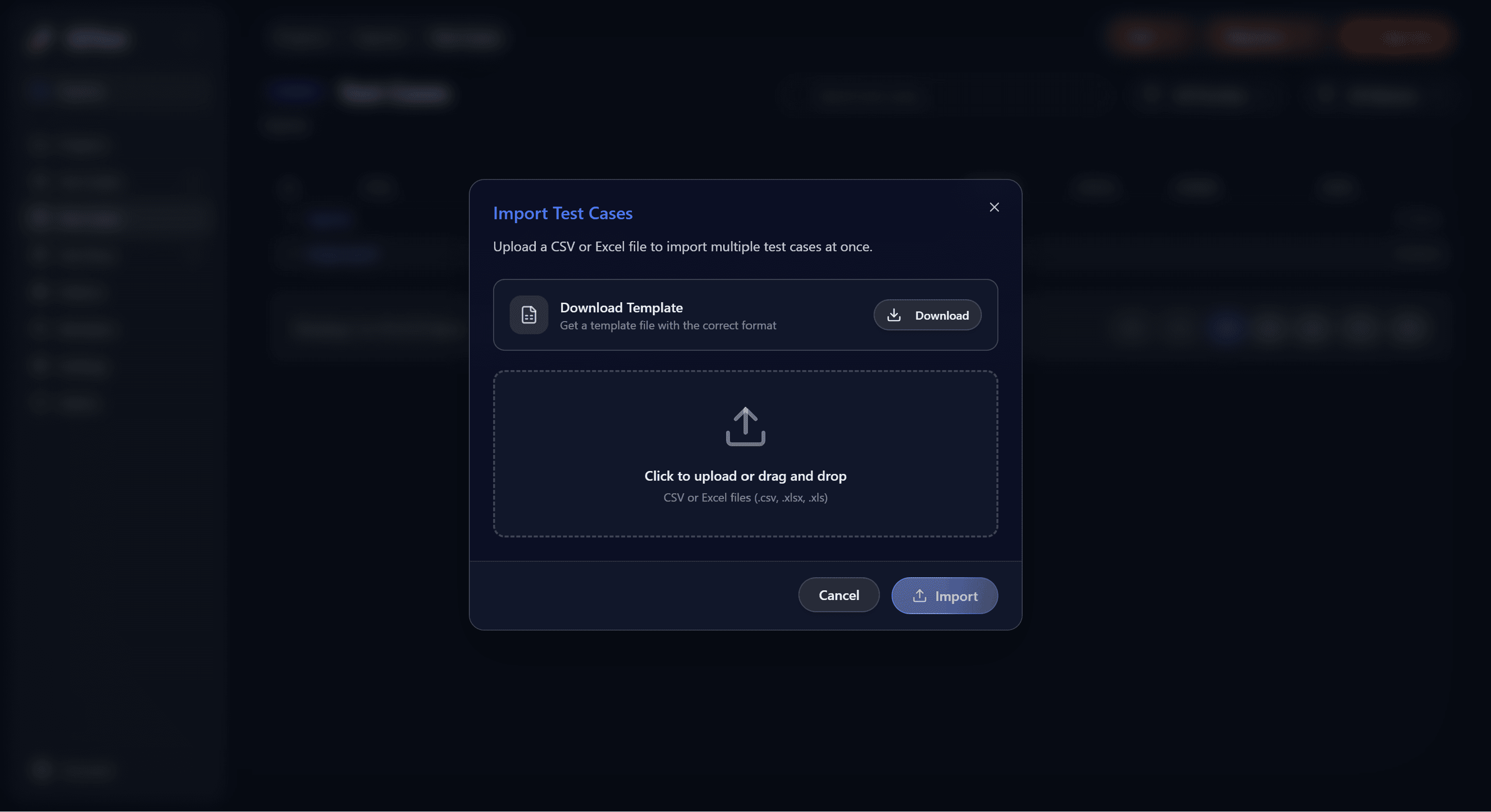 EZTest built-in migration support dashboard